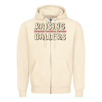 Sandshell raising ballers Zipper Hoodie - MaliasSmallBusiness