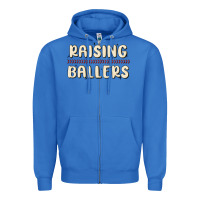 True Royal raising ballers Zipper Hoodie - MaliasSmallBusiness