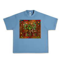 Pebble Blue feliz navidad cactus Urban Heavy Tee - JahusDesignShop