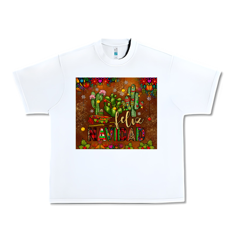 Feliz Navidad Cactus Urban Heavy Tee by JahusDesignShop | Teevron