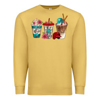 Antique Gold western baseball coffee cups bbs Premium Sweatshirt - BundleAndBundleShop