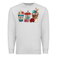 Dove Grey western baseball coffee cups bbs Premium Sweatshirt - BundleAndBundleShop