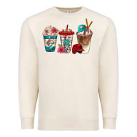 Sandshell western baseball coffee cups bbs Premium Sweatshirt - BundleAndBundleShop