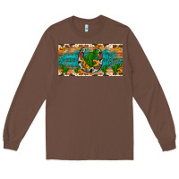Chestnut cactus sunflower horseshoe license plate Long Sleeve Tee - Artiststas