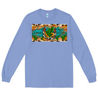 Colony Blue cactus sunflower horseshoe license plate Long Sleeve Tee - Artiststas
