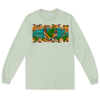 Matcha cactus sunflower horseshoe license plate Long Sleeve Tee - Artiststas