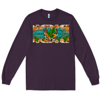 Plum cactus sunflower horseshoe license plate Long Sleeve Tee - Artiststas