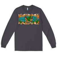 Smoke cactus sunflower horseshoe license plate Long Sleeve Tee - Artiststas