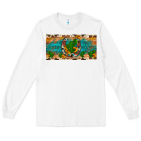 White cactus sunflower horseshoe license plate Long Sleeve Tee - Artiststas