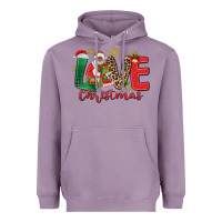 Lavender love christmas black santa Heavyweight Hoodie - MaliasSmallBusiness