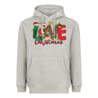 Moon Dust love christmas black santa Heavyweight Hoodie - MaliasSmallBusiness