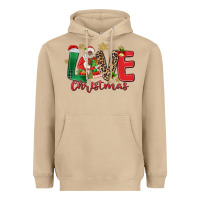 Mushroom love christmas black santa Heavyweight Hoodie - MaliasSmallBusiness