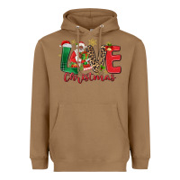 Toasted Coconut love christmas black santa Heavyweight Hoodie - MaliasSmallBusiness