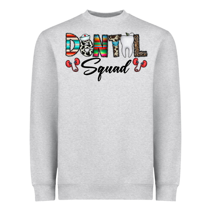 Dental Squad Heavyweight Sweatshirt by CowhideDigitalArt | Teevron