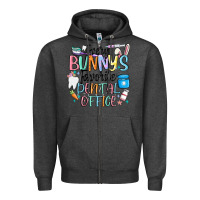 Charcoal Heather every bunnys favorite dental office Zipper Hoodie - MaliasSmallBusiness