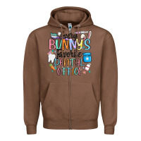 Chestnut every bunnys favorite dental office Zipper Hoodie - MaliasSmallBusiness