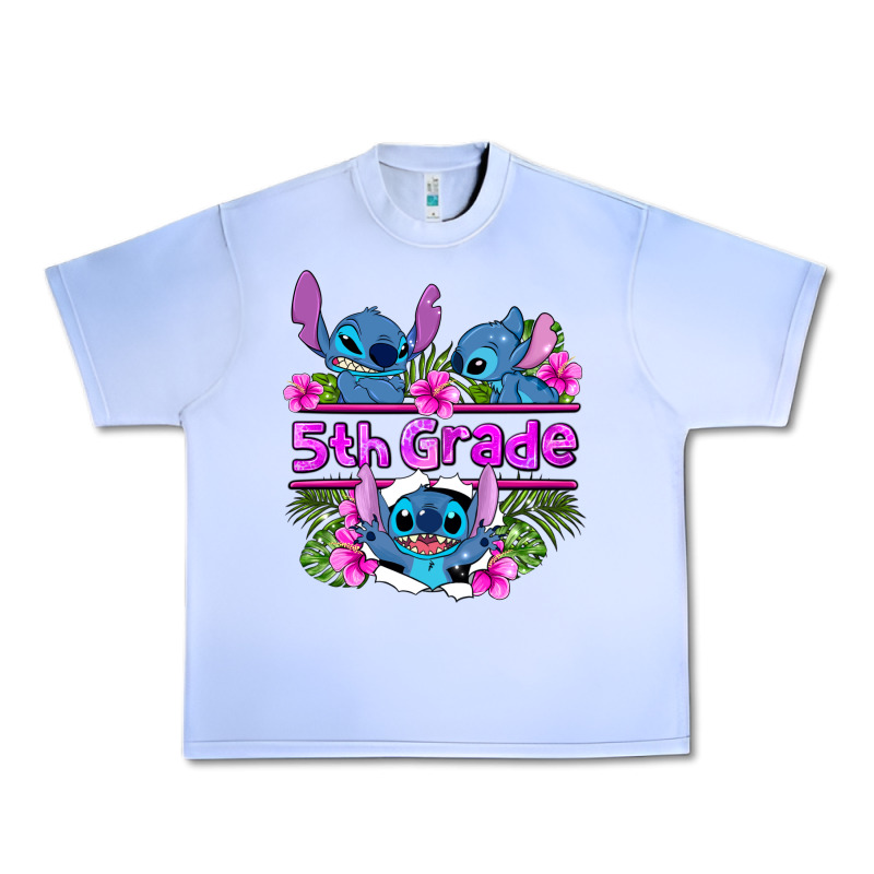 Preview Flower Stitch 5th Grade Urban Heavy Tee by AdoDesignShop | Teevron