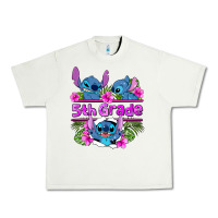 Pistachio preview flower stitch 5th grade Urban Heavy Tee - AdoDesignShop