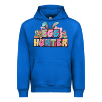 Cobalt Egg hunter plate letters Easter Day Urban Hoodie - HowdyJamesFarm