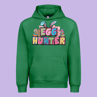 Egg Hunter Plate Letters Easter Day Urban Hoodie Designed By Howdyjamesfarm