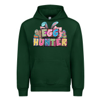 Forest Green Egg hunter plate letters Easter Day Urban Hoodie - HowdyJamesFarm