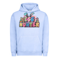 Pigment Grape Ice Egg hunter plate letters Easter Day Urban Hoodie - HowdyJamesFarm