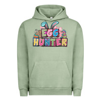 Pigment Oil Green Egg hunter plate letters Easter Day Urban Hoodie - HowdyJamesFarm