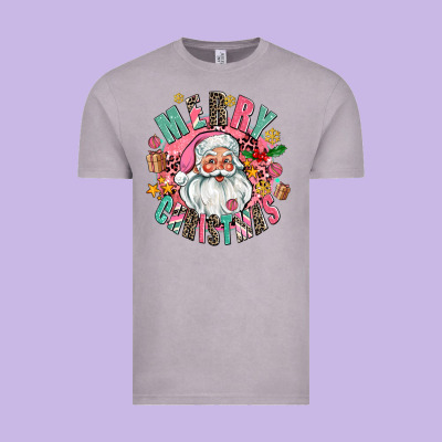 Merry Christmas Santa Vintage Tee Designed By Adodesignshop