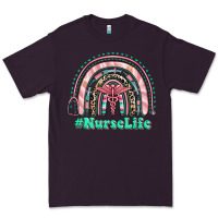 Plum nurse life rainbow Premium Tee - RanaPortraitStore