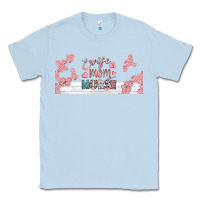 Dusty Blue wife mom nurse libbey glass Classic Tee - BundleAndBundleShop