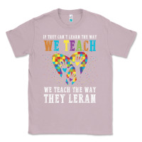 Lilac Autism Awareness Teacher Classic Tee - CowhideDigitalArt