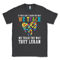 Smoke Autism Awareness Teacher Classic Tee - CowhideDigitalArt