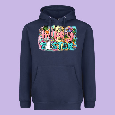 Happy Easter Heavyweight Hoodie Designed By Nancycooperartshop