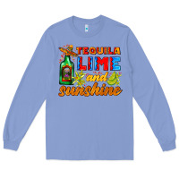 Colony Blue tequila lime and sunshine Long Sleeve Tee - AdoDesignShop