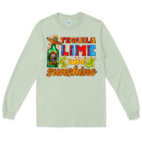 Matcha tequila lime and sunshine Long Sleeve Tee - AdoDesignShop