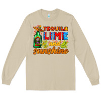 Mushroom tequila lime and sunshine Long Sleeve Tee - AdoDesignShop