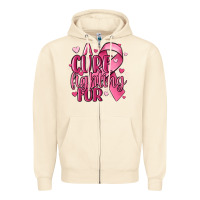 Sandshell a cure fighting for Zipper Hoodie - MaliasSmallBusiness