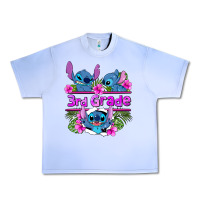 Grape Ice preview flower stitch 3rd grade Urban Heavy Tee - AdoDesignShop