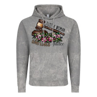 Cloud Rock just a woman who loves justice Vintage Hoodie - SublimationCraftShop