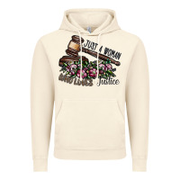 Vintage Artic just a woman who loves justice Vintage Hoodie - SublimationCraftShop