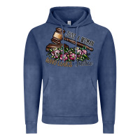 Vintage Denim just a woman who loves justice Vintage Hoodie - SublimationCraftShop