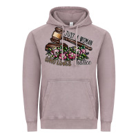 Just A Woman Who Loves Justice Vintage Hoodie | Teevron