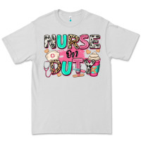 Dove Grey nurse on duty Premium Tee - RanaPortraitStore