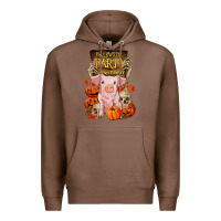 Chestnut halloween party pig Premium Hoodie - RanaPortraitStore