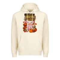 Sandshell halloween party pig Premium Hoodie - RanaPortraitStore