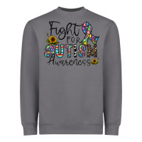 Storm fight for autism awareness Heavyweight Sweatshirt - CowhideDigitalArt