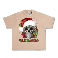 Burro feliz navidad skull cactus Urban Heavy Tee - JahusDesignShop