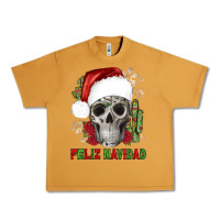 Peanut Butter feliz navidad skull cactus Urban Heavy Tee - JahusDesignShop