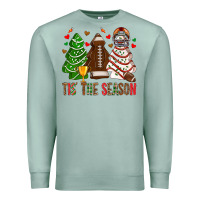 Seafoam tis' the season american football christmas cakes bbs Premium Sweatshirt - BundleAndBundleShop