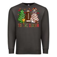 Smoke tis' the season american football christmas cakes bbs Premium Sweatshirt - BundleAndBundleShop